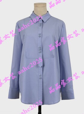 YIYAN艺燕2025冬装新款国内专柜正品代购长袖衬衫 42358