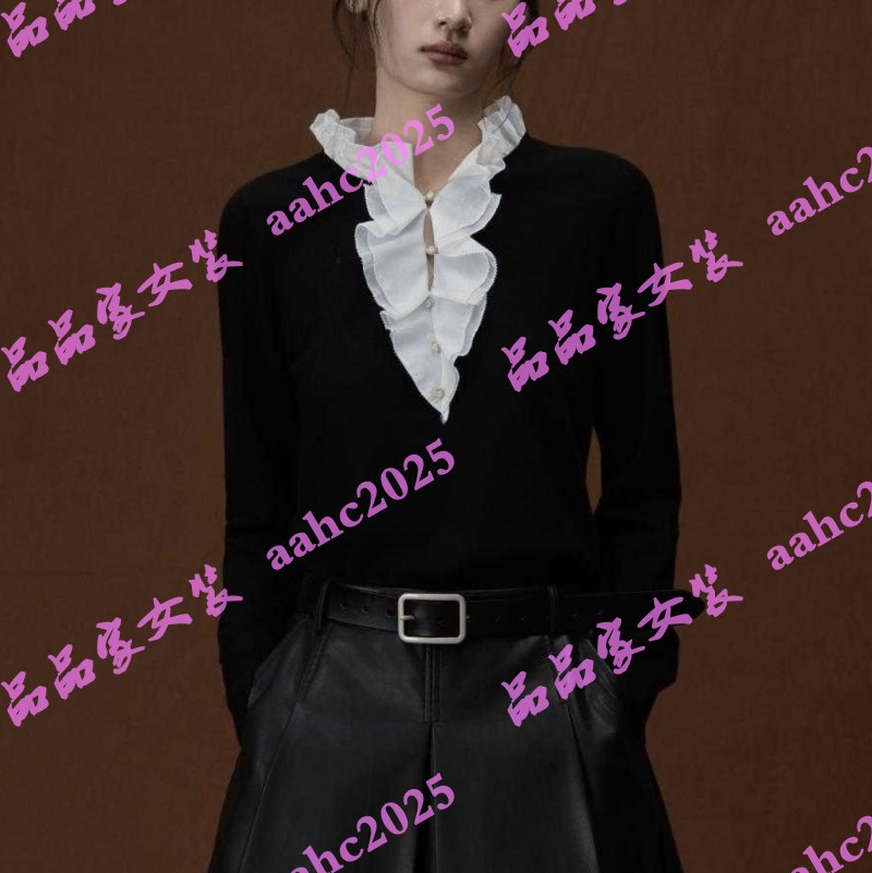 ISAYIDO傲丝度2025冬装新款国内正品代购毛衫174K5524 吊牌899