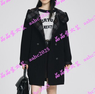 ibudu伊布都2025冬装国内正品代购双面呢Y25420302D10 吊牌2399