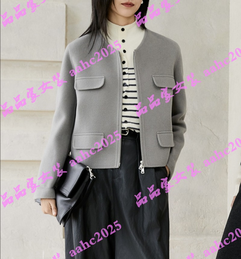 Aitoo·Suxi艾凸苏希2025冬装新款国内正品代购双面呢 A2541SN071