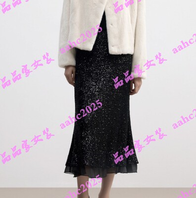 YOUXIZI尤西子2025冬装新款国内正品代购半身裙2551Q5582 吊牌659