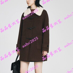 ibudu伊布都2025冬装国内正品代购双面呢Y25420220D30 吊牌1699