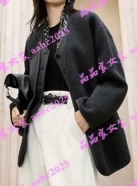 Aitoo·Suxi艾凸苏希2025冬装新款国内正品代购双面呢 A2541SN136