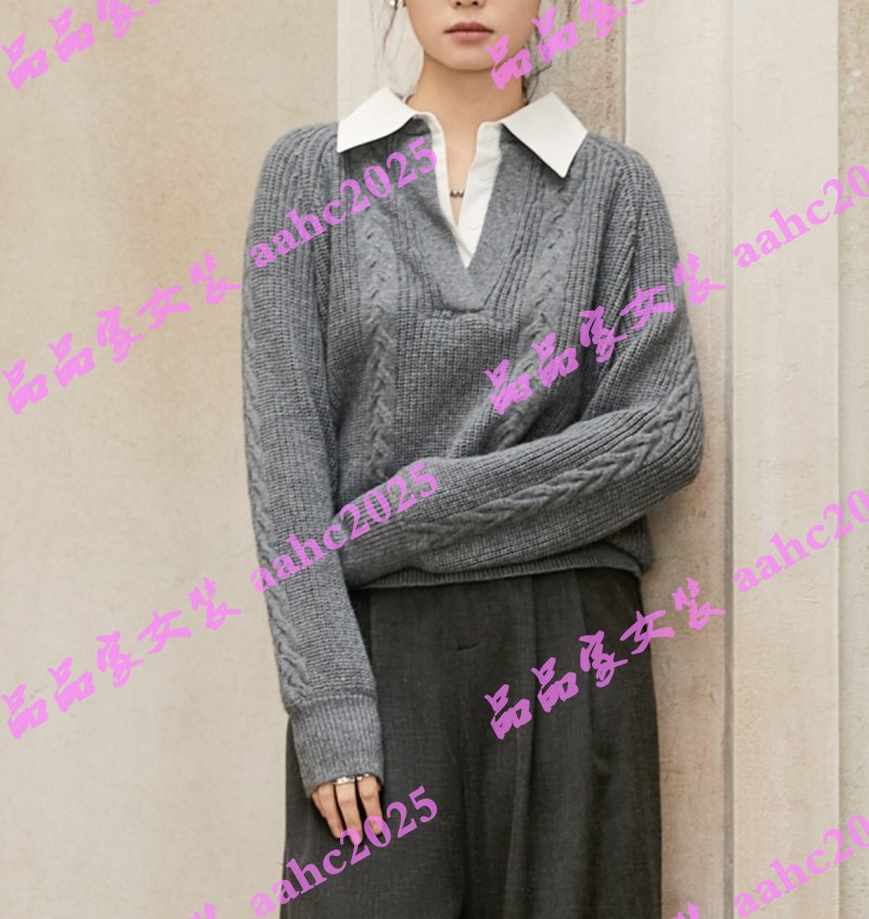 Aitoo·Suxi艾凸苏希2025冬装新款国内正品代购毛衫 A2541MS065
