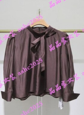 HANXU韩序2025冬装新款国内正品代购衬衫H072AXS8328 吊牌499