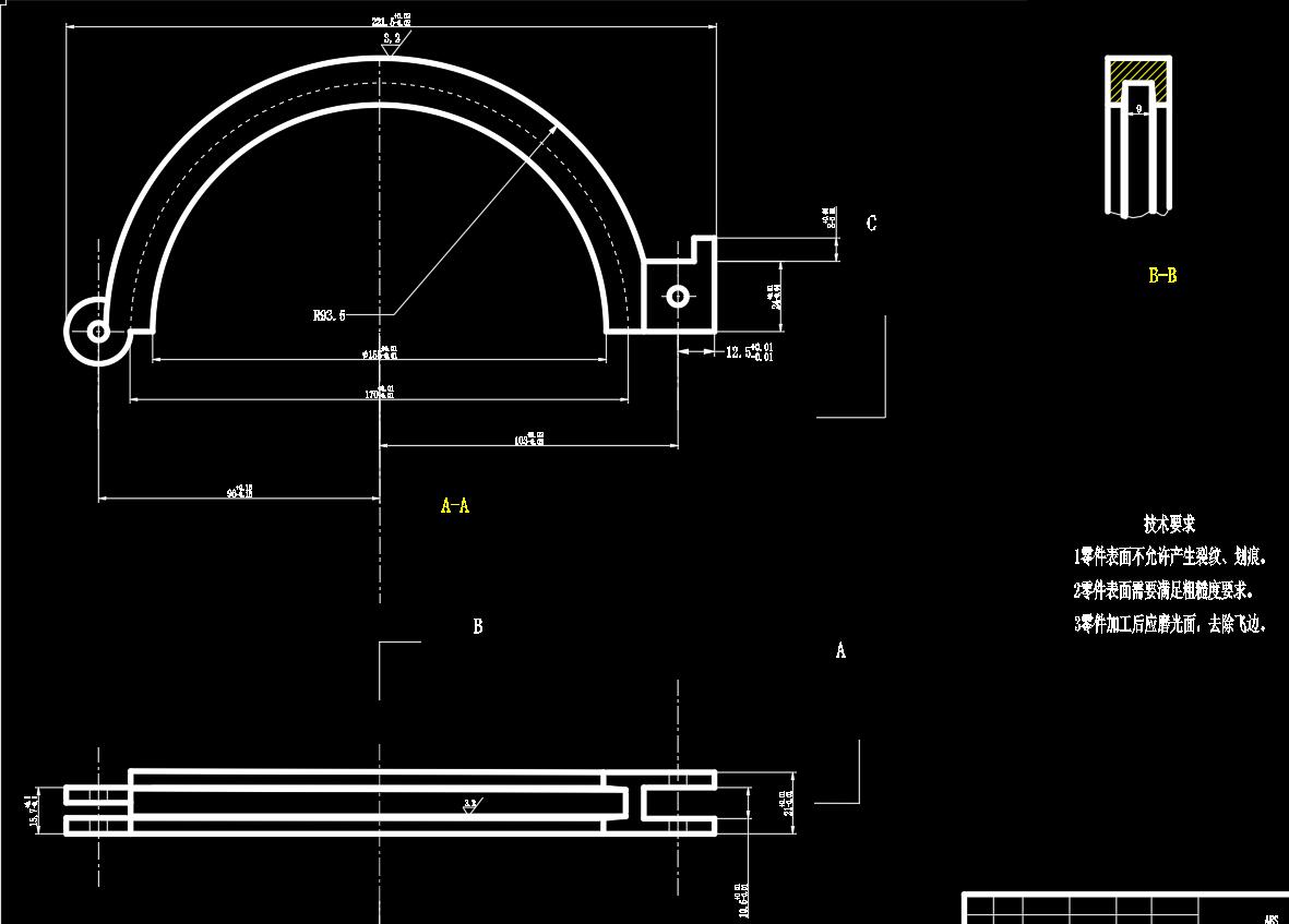 固定圈注塑成型工艺及模具CAD图纸设计带Word说明文档怎么看?