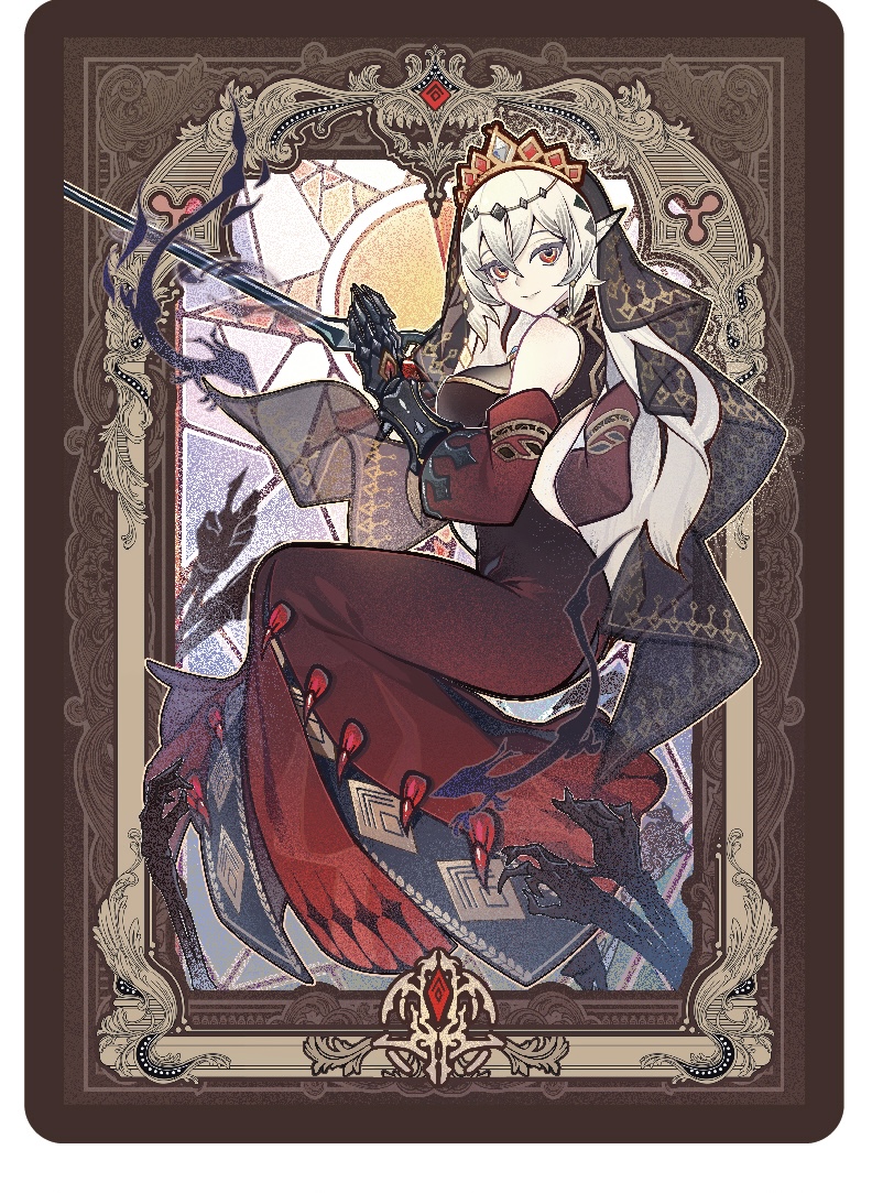 【黑猫卡牌】收藏卡-面闪SR/碎闪PR-赫之圣女 卡尔特西娅