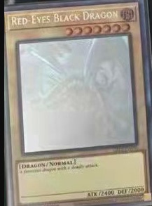 【黑猫卡牌】游戏王-全息鬼闪GHR-真红眼黑龙 GFTP2 英文一刷