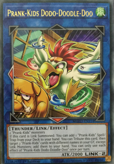 【黑猫卡牌】游戏王-金字r-调皮宝贝喔喔鸡 mged 一刷