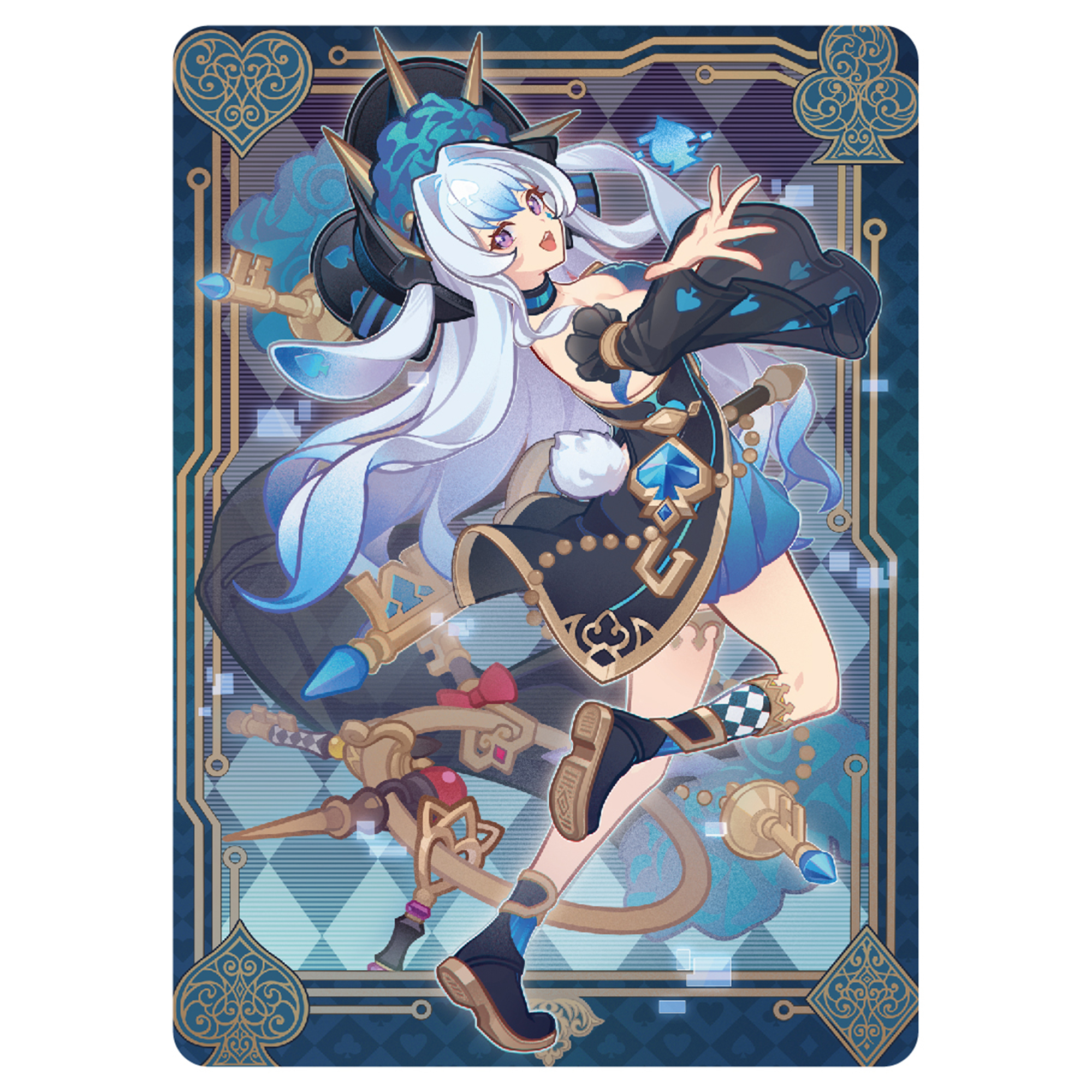 【黑猫卡牌】收藏卡-面闪SR/碎闪SPR-游戏王 码丽丝 三月兔