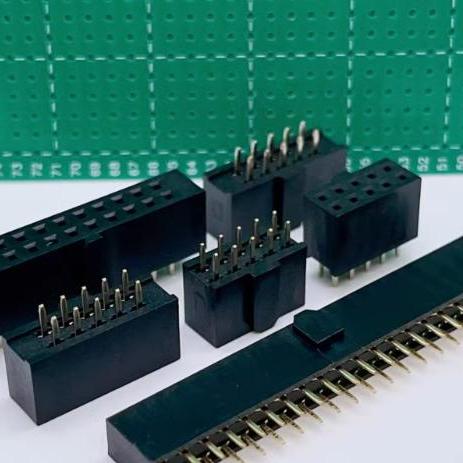 2.54mm防呆排母带凸点