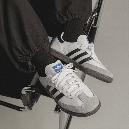 adidas 阿迪达斯 SAMBA OG柔软鞋面低帮板鞋男女款黑白B75806