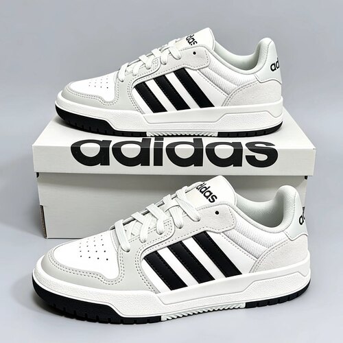 阿迪达斯adidas 男女同款休闲鞋运动鞋低帮板鞋白黑棕JI2546
