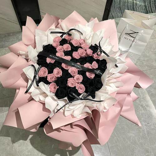 高级永生花玫瑰花生日礼物送女友