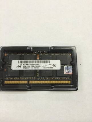 MT/镁光 8G DDR3 1600MHZ 笔记本内存 PC3L-12800S Micron 1.28V