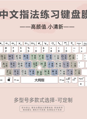 适用联想thinkpadx390键盘膜笔记本电脑X395中文汉字拼音语言翻译