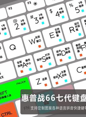 适用惠普HP战66七代16英寸笔记本电脑ProBook 465 G11键盘保护膜