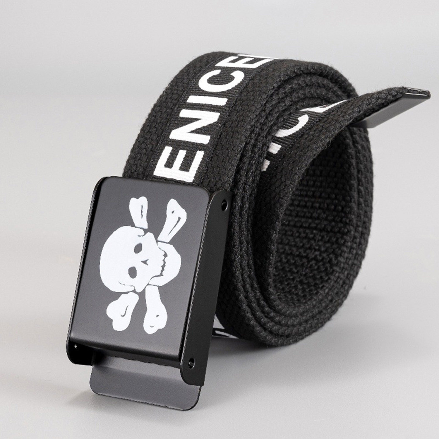 男士帆布腰带平滑扣自动扣皮带简约韩版个性潮人青年学生军训皮带