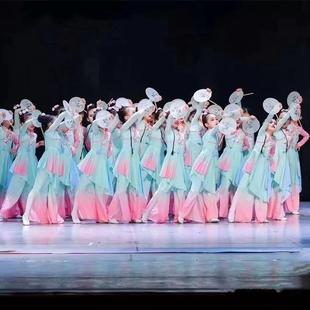 灯影江南儿童古典舞演出服女童中国风舞蹈服淡妆浓抹总相宜表演服