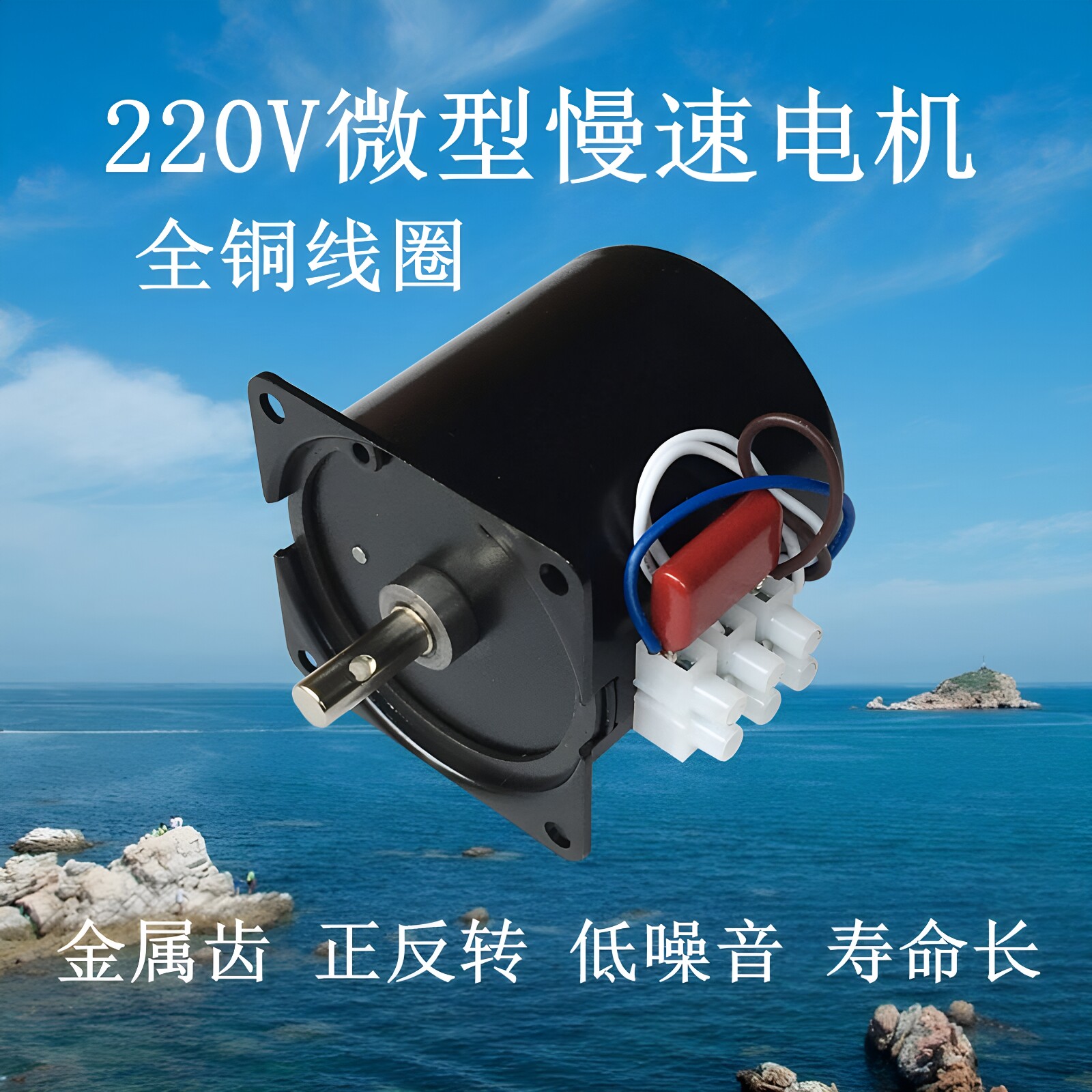 烤羊腿电动机60KTYZ交流同步电机220V正反转慢速大力矩静音马达