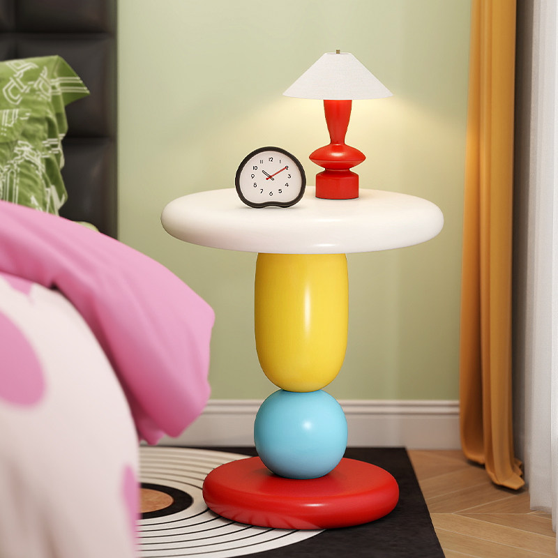 创意床头柜替代品卧室可爱儿童房女孩多巴胺彩小型床边几柜置物架,住宅家具,床头柜,淘宝优惠券,粉丝福利购,淘宝优惠卷