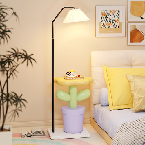 创意郁金香落地灯摆件卧室床头灯