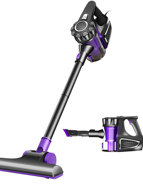 普沃达吸尘器D8家用小型手持便携式大吸力静音有线吸尘器