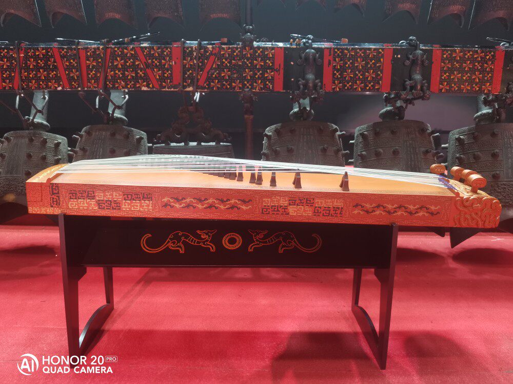 瑟/曾侯乙瑟/古瑟/瑟乐器/古瑟乐器/25弦瑟/雅乐/古乐团用瑟