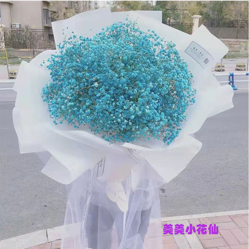 满天星郑州表白生日鲜花速递配送