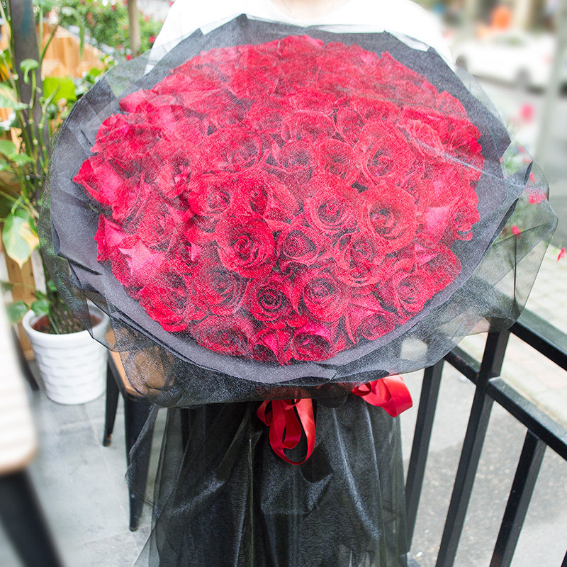 教师节生日温州上海北京玫瑰花束