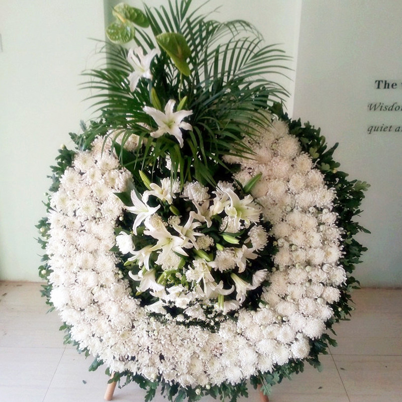 丧仪葬礼花圈哀悼念花篮速递北京石家庄沈阳天津成都广州太原杭州