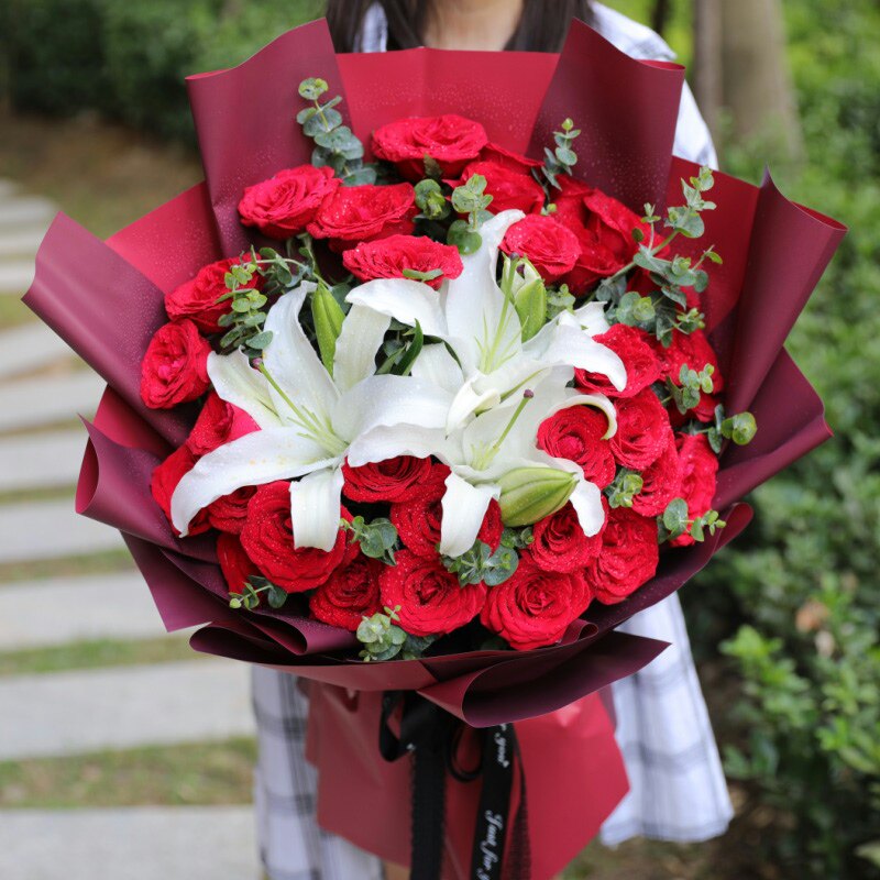 33朵玫瑰北京鲜花速递全国上海