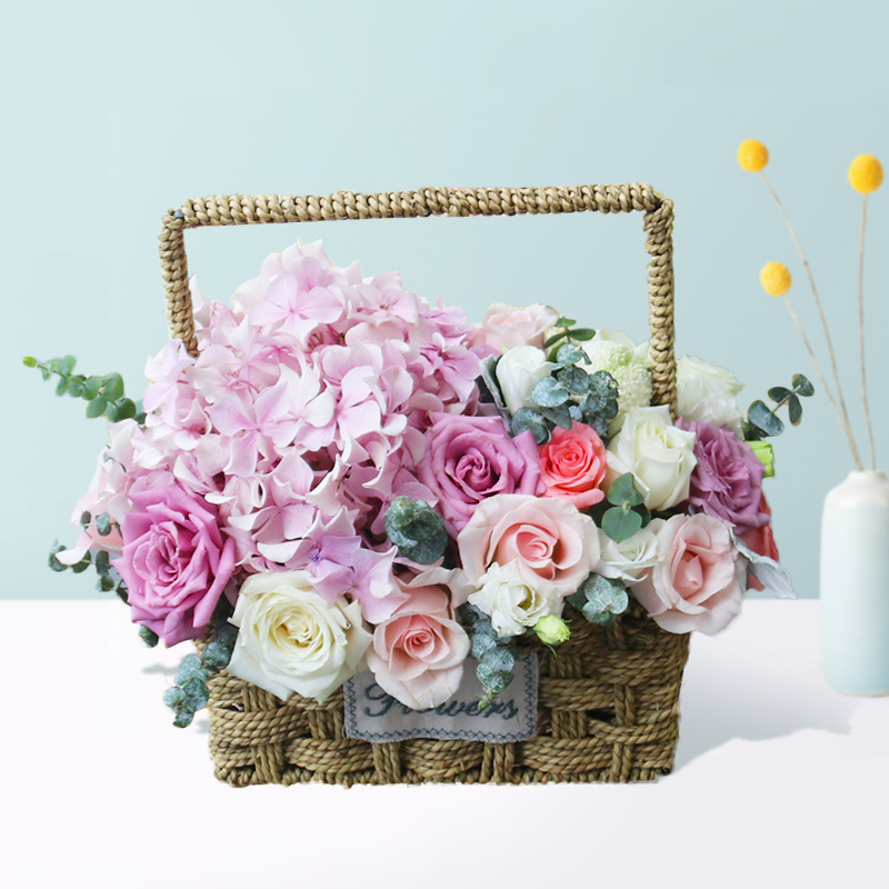 太原徐州商务开业乔迁手提花篮