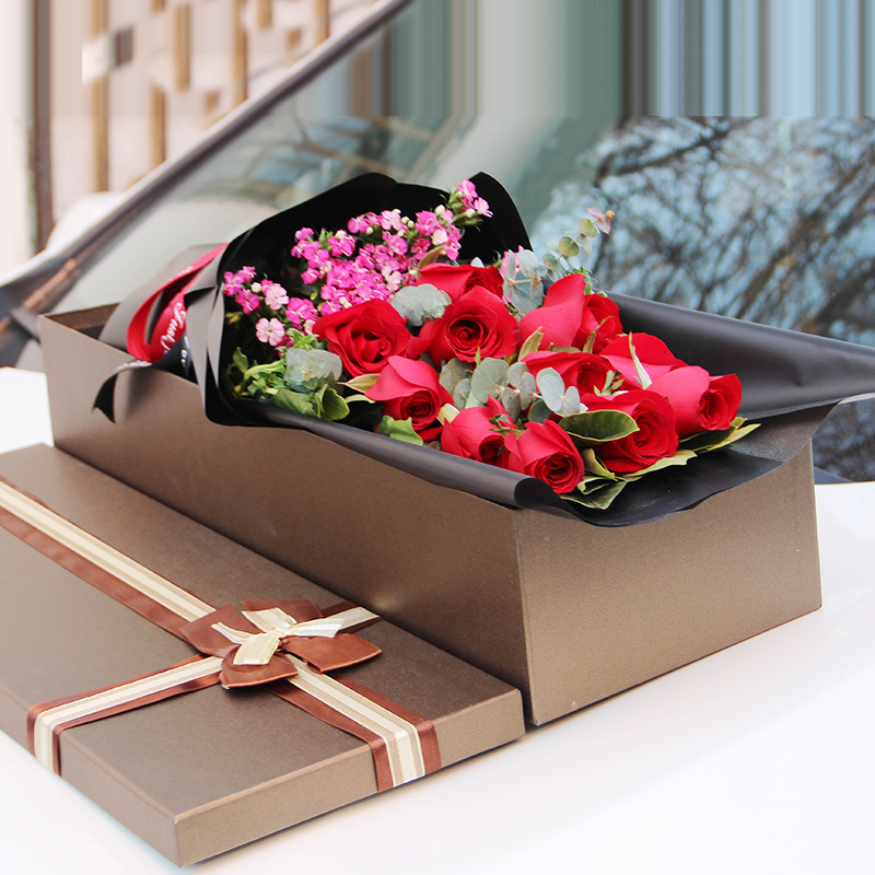 厦门福州泉州花店同城鲜花速递520花束贵阳长春合肥生日送花
