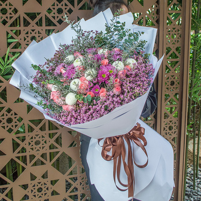 满天星南京同城生日鲜花速递