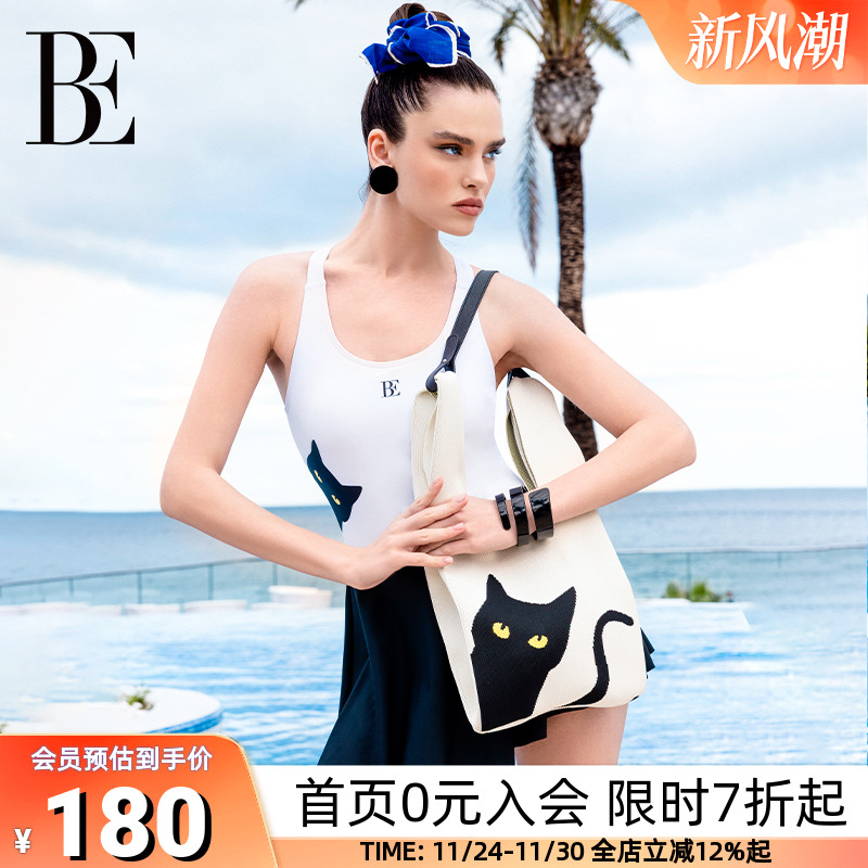 BE范德安喵星人新款沙滩包单肩包