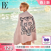 BE范德安2026爆款 速干浴巾游泳毛巾沙滩巾吸水速干保暖运动泡温泉