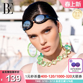 BE范德安成人竞速泳镜高清防水防雾近视度数男女游泳训练专业装 备