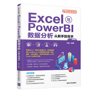 BI数据分析从新手到高手 Excel与Power 宋翔 清华大学出版 计算机办公应用软件教材 社 官方正版