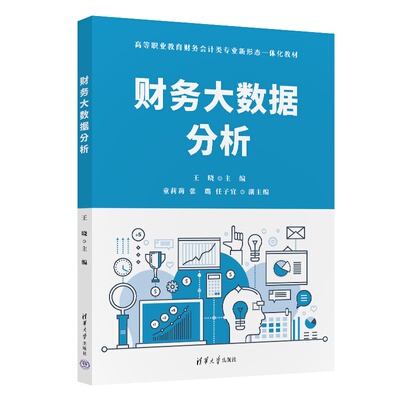 【官方正版新书】 财务大数据分析 王晓、童莉莉、张璐、任子宜 清华大学出版社 财务管理 -数据处理 -高等职业教育 -