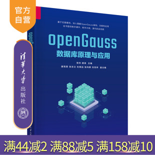【官方正版新书】openGauss数据库原理与应用 张玲、胡涛、谢党恩 清华大学出版社 数据库