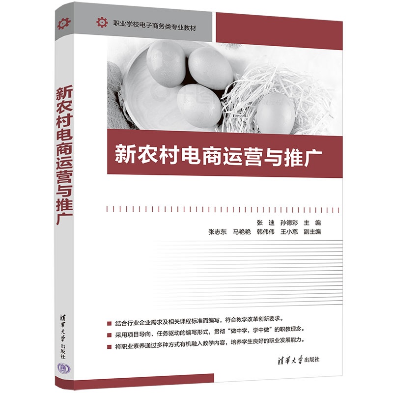【官方正版新书】 新农村电商运营与推广 张迪，孙德彩，张志东等 清华大学出版社 电商运营