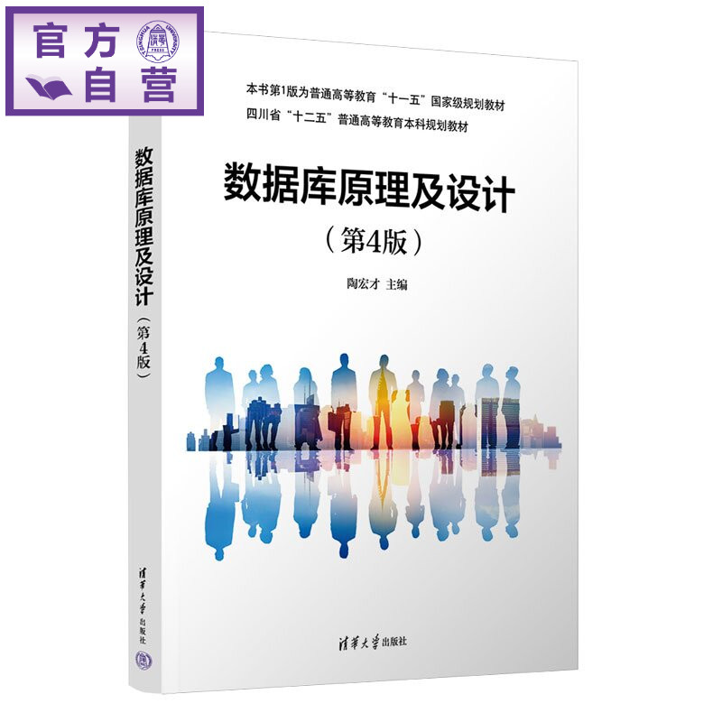 【官方正版新书】 数据库原理及设计 陶宏才 清华大学出版社 数据库图片