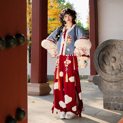 现货蘑菇菇系列汉服套装