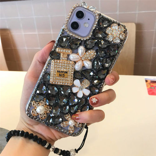适用于OPPO手机壳Reno13pro奢华水钻A1X满钻香水瓶11网红潮牌8高级轻奢12硅胶防摔软壳Reno7SE创意满钻女神款