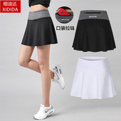 女运动裤 裙羽毛球网球速干透气排汗百褶短裙健身跑步马拉松半身裙