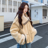 新款2025冬季高品质皮毛一体2917P195控298，女装派克服，2C100