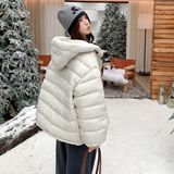 大货新款2025冬季高品质新标90排骨羽绒服2970P265控398，女装羽绒服，2C100
