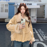 新款2025冬季高品质皮毛一体2917P195控298，女装派克服，2C100