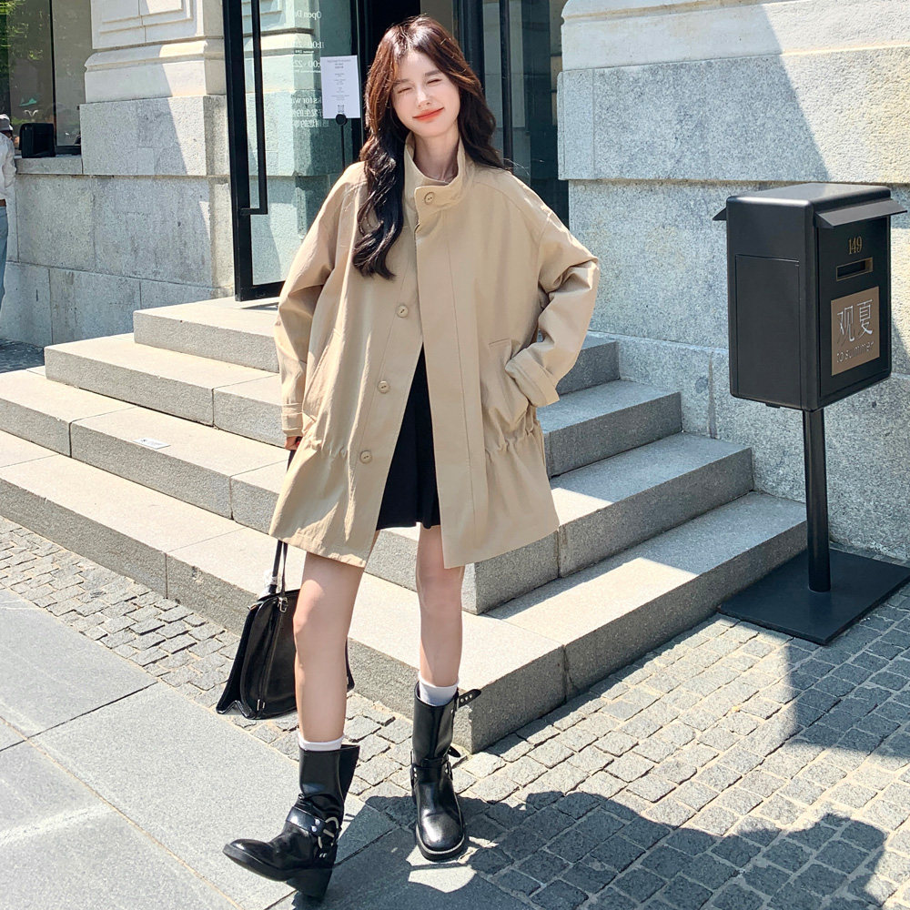 有货2026春季高品质风衣外套2835P165控238,女装风衣,2C100